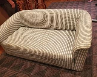 Fabric Love Seat Sleeper Sofa 63" W x 34" D x 27" H