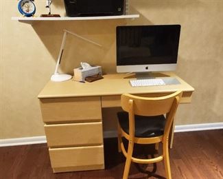 Students Desk 46" W x 18" D x 30.5" T