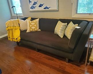 Mid Century Sofa 99" W x 38" D x 31" H