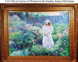 Art Large Garden Painting