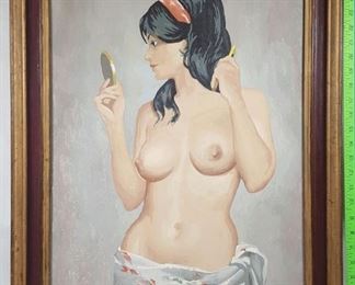Art Mid Century Nude Paint By Number