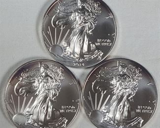 Coins Silver Eagles B