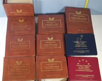 Ephemera Golden Replicas US Stamp Albums