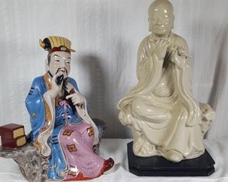 Figurines Austin Porcelain Chinese Characters