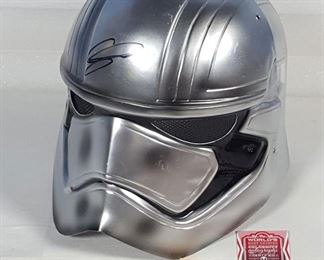 Toys Star Wars Captain Phasma Helmet Signed