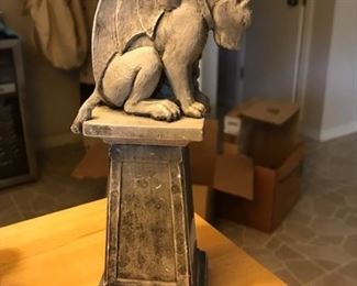 dog gargoyle--several other gargoyles available