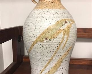 artisan-made tall jug
