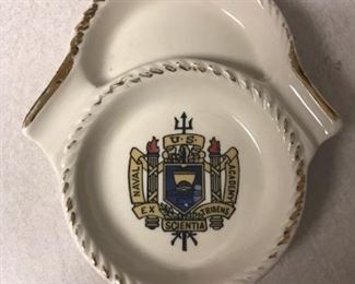 vintage US Naval Academy ashtray