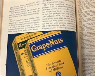 GrapeNuts ad from Good Housekeeping (1930)