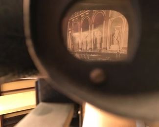 Telebinocular viewer image  (right lens)