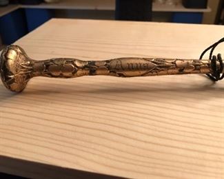 umbrella handle--inscribed "Anna"