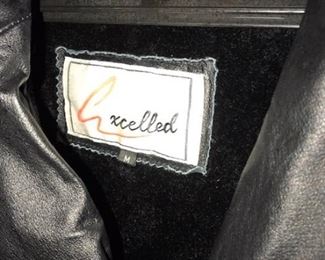 leather coat label