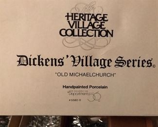 dept 56 old michaelchurch label