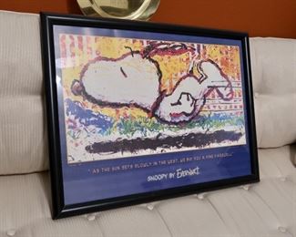 Snoopy Framed Picture
