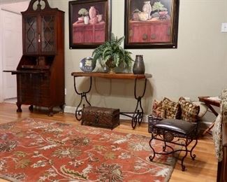 Secretary - Area Rug - Art - Misc Furniture