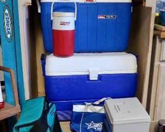 Many Coolers-All Sizes