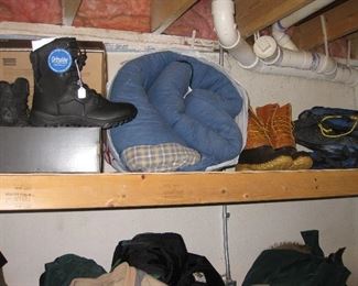 New police boots, workboots