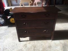 Antique Dresser wash stand over 100 years old