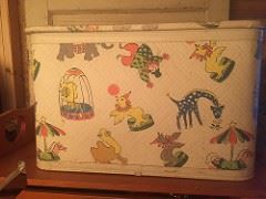 Vintage toy box