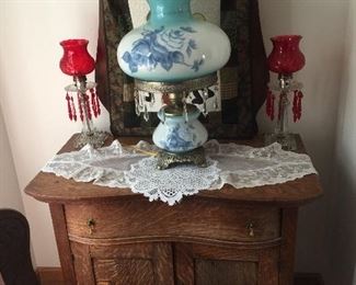 BeautifulGond with the wind lamp and a pair of ruby starlit lamps with jewel embelishments