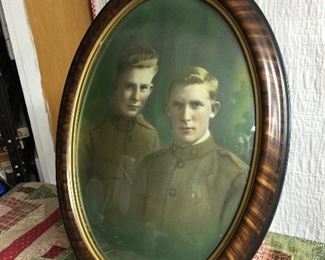 Brothers Military framed photo, awesome