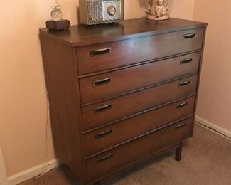 Matching mid century "chester" drawers