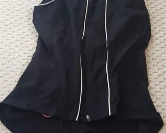 Rapha women's cycling vest, size small.