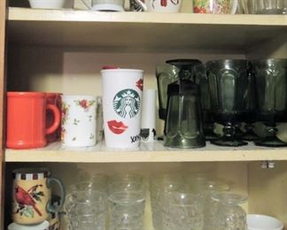 Glassware - coffee cups - starbucks
