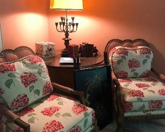 two totally awesome parlor chairs