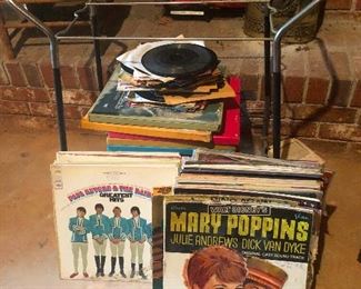 vintage LPs vinyl records!