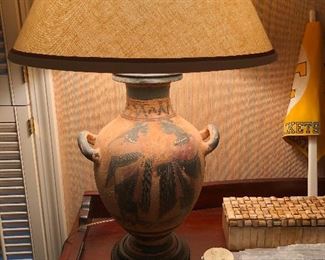 lamp with ears on sideways