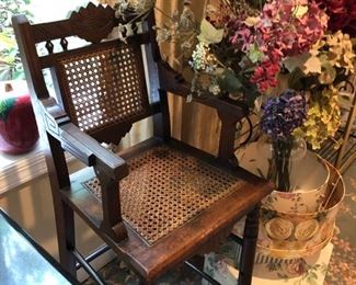 Antique highchair 