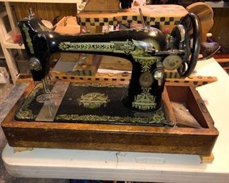 Antique Singer sewing machine 