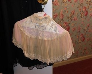 Antique lace shrug 