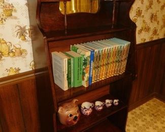 Victorian book shelf