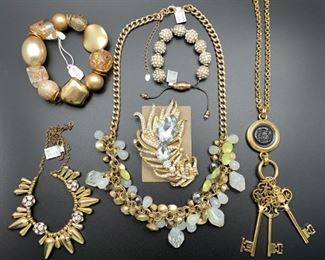 Beautiful statement costume jewelry, final clearance priced at 2/3 (66.67%) off.