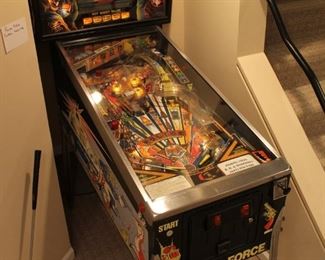 Vintage Police Force pinball game by Williams
