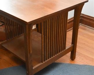 Mission Oak End Table by Stickley