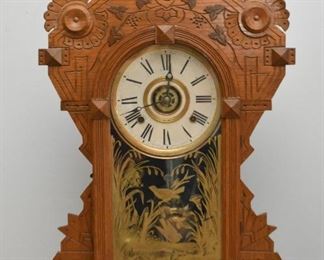 Antique Gingerbread Mantle Clock