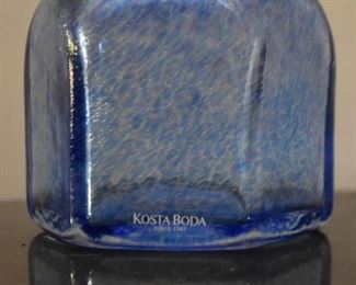 Kosta Boda Artist Collection Vase by Bertil Vallien, Signed 