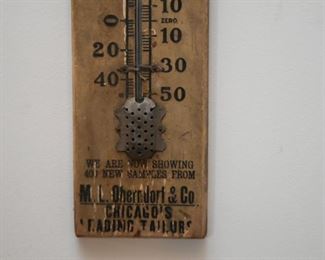 Antique / Vintage Advertising Thermometer