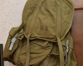Vintage Military / US Army Backpack