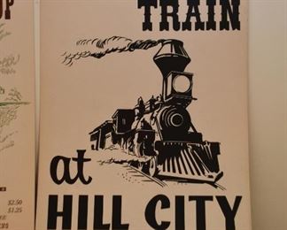 Ride 1800 Train Poster