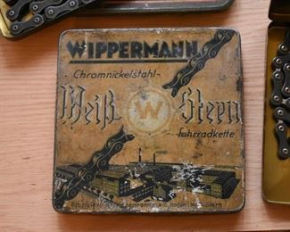 Vintage Wippermann Bicycle Chain (with original tin)