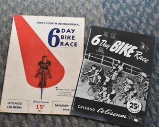 Vintage Bicycle / Bike Racing Pamphlets, Flyers, Etc