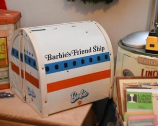 Barbie's Friend Ship Airplane Play Set