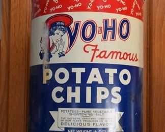 Yo-Ho Potato Chips Tin