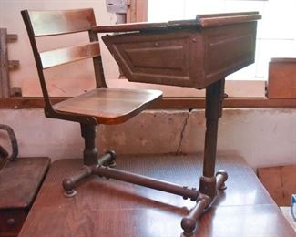 Antique / Vintage School Desk