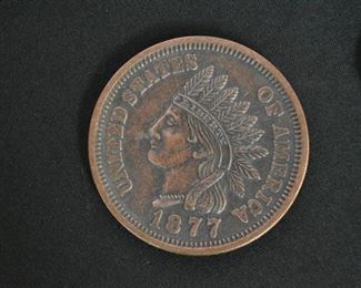 1877 Indian Head One Cent Medallion