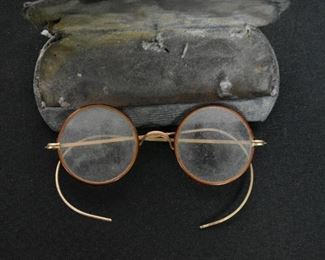 Antique Wire Rimmed Glasses